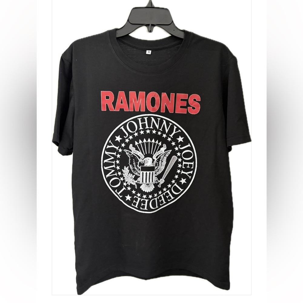 Ramones Black Graphic T-Shirt